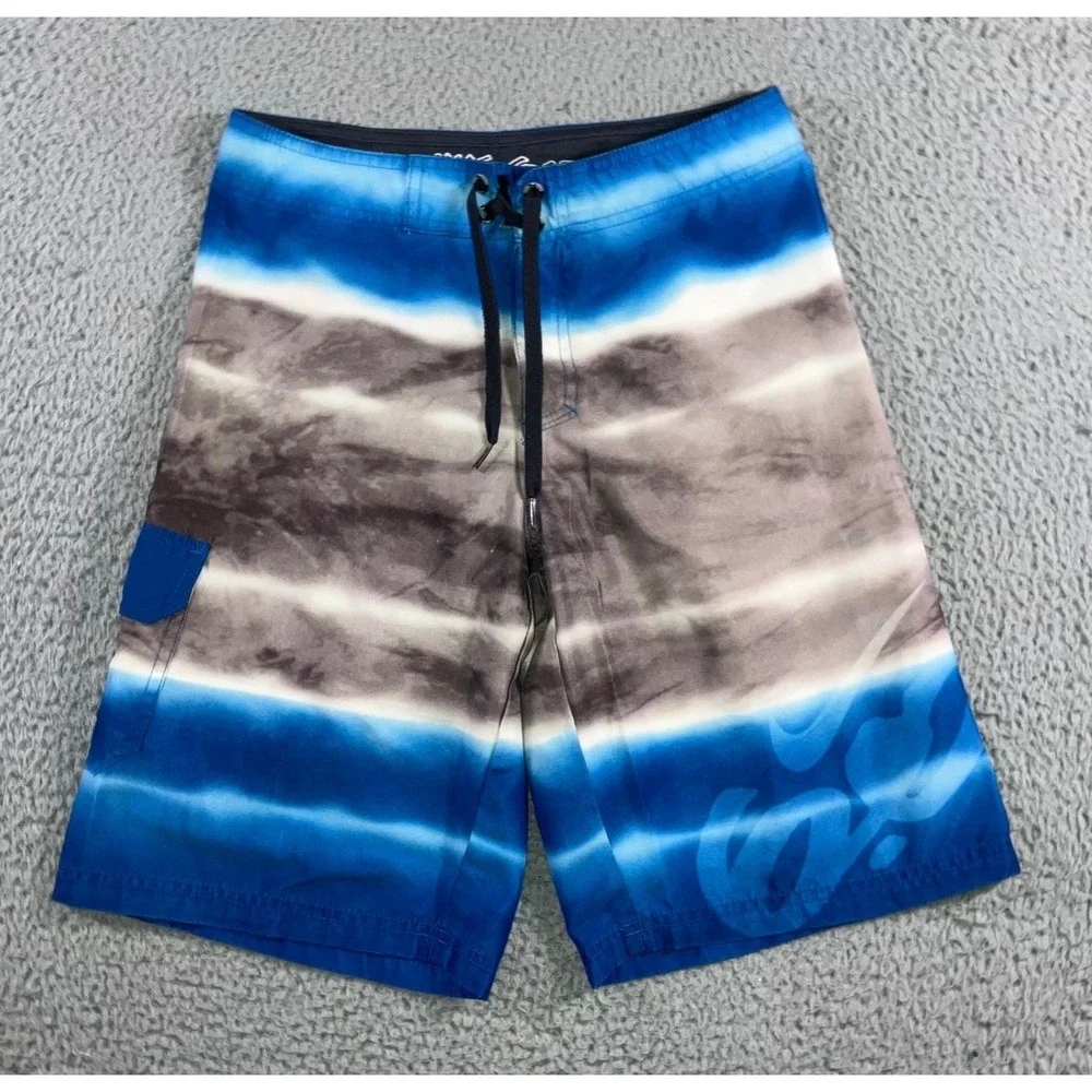 Vintage Nike Swim Shorts Men XS Trunks Unlined 10'' Board Water Sports Beach‎